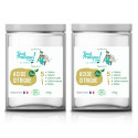 Acide Citrique Bio 1.4 Kg en Pot Réutilisable-Qualité Supérieure-Bio-Naturel-Français