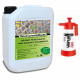 Anti-laitance Ciment, Béton, Carrelage -Décap'Laitances Guard Ecologique 5L- traite 30m² + Pulvérisateur basse presssion