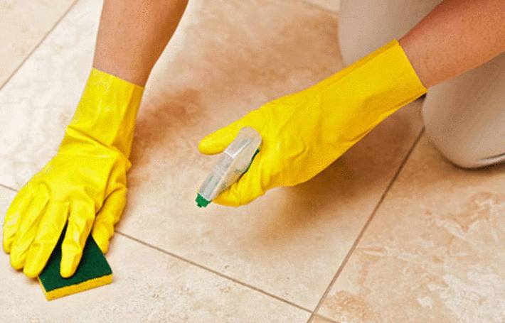 comment nettoyer une tache sur sol en pierre