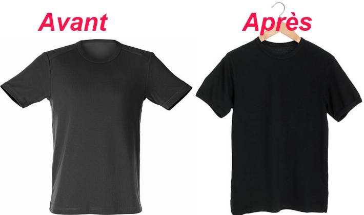 9 techniques pour raviver la couleur noire du t-shirt