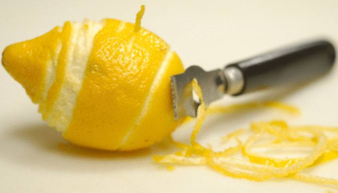 zeste de citron utilisisaton