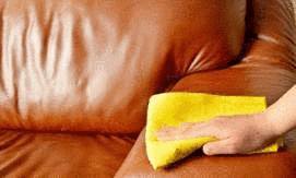 détachage du canapé cuir